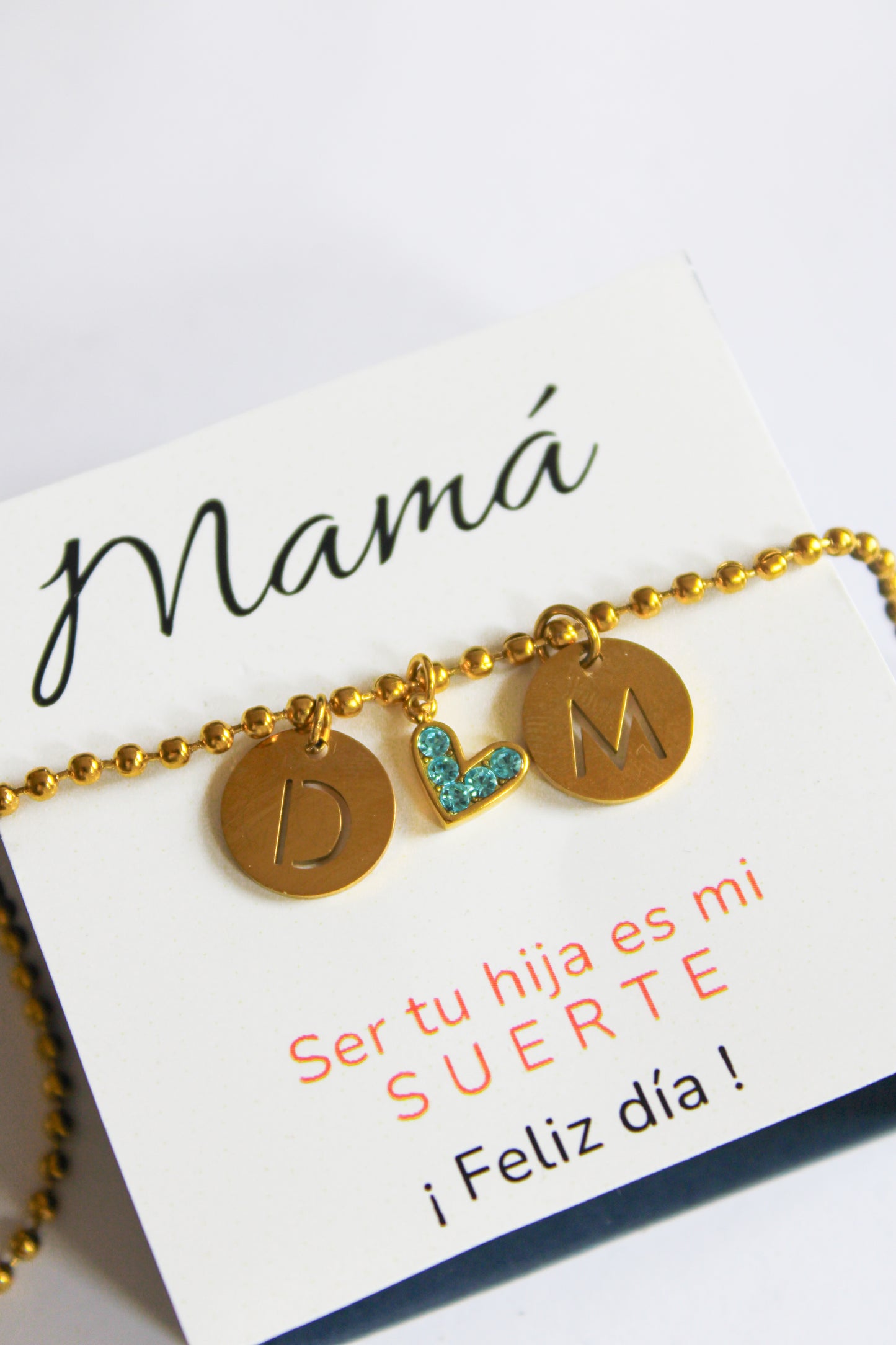 Collar mamá eres mi suerte
