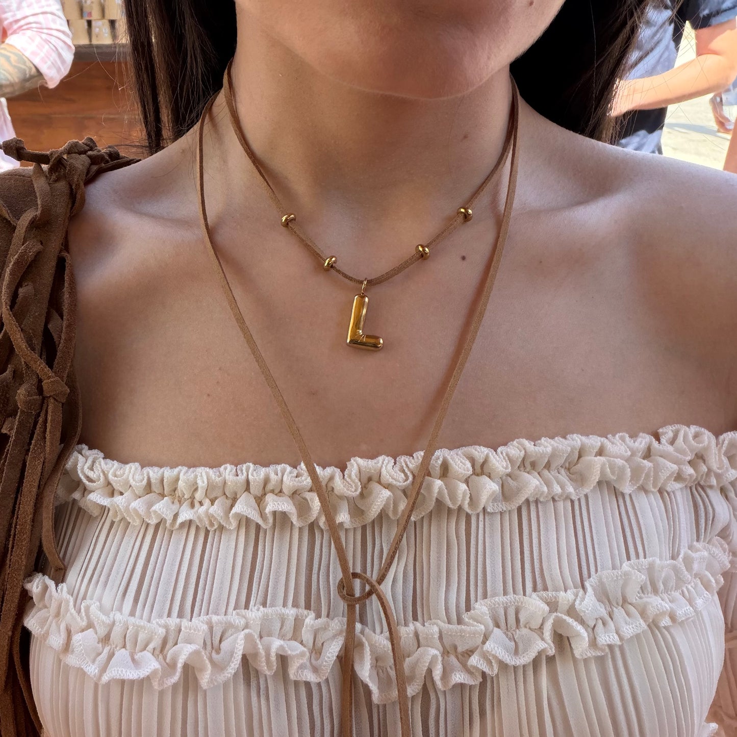 Collar inicial globo
